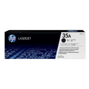 HP 35A Black Original LaserJet Toner Cartridge