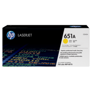 HP 651A Yellow Original LaserJet Toner Cartridge