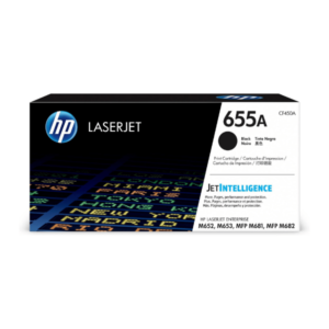 HP 655A Black Original LaserJet Toner Cartridge