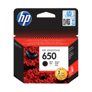 HP 650 Black Original Ink Advantage Cartridge