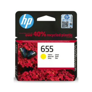 HP 655 Yellow Ink Cartridge