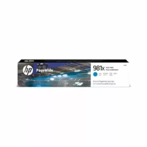 HP 981X High Yield Cyan Original PageWide Cartridge