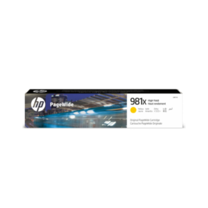 HP 981X High Yield Yellow Original PageWide Cartridge
