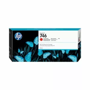 HP 746 300-ml Chromatic Red DesignJet Ink Cartridge
