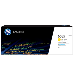 HP 658X High Yield Yellow Original LaserJet Toner Cartridge