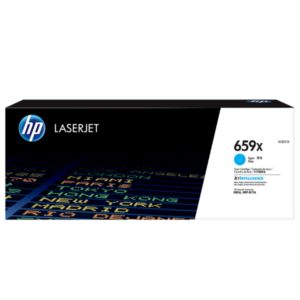 HP 659X High Yield Cyan Original LaserJet Toner Cartridge