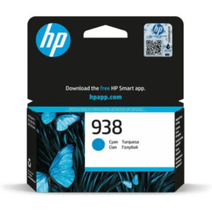 HP 938 Cyan Printer Ink Cartridge Original 4S6X5PE Single pack