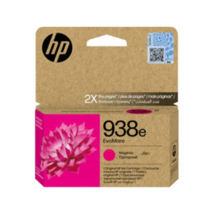 HP 938e EvoMore Magenta Ink Cartridge 1,650 Pages Original 4S6Y0PE Single pack