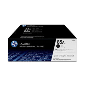 HP 85A Black Toner Cartridges 1,600 Pages Each CE285AF Dual pack