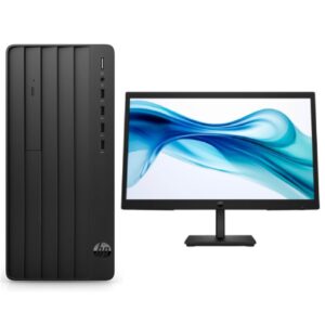 HP Pro Tower 290 G9 Desktop PC + HP Series 3 Pro 21.4-inch Full HD Monitor – Core i3-13100 / 8GB RAM / 512GB SSD