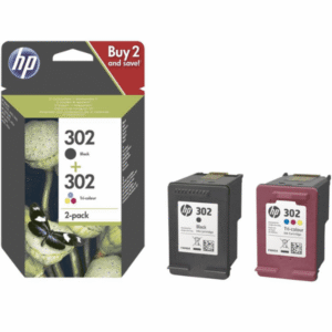 HP 302 2-pack Black/Tri-color Original Ink Cartridges